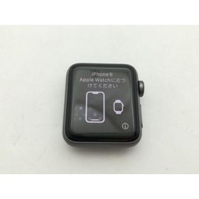 【中古】Apple Apple Watch Series3 Nike+ GPS 38mm スペースグレイアルミケース (バンド無し)【神戸】保証期間１ヶ月【ランクC】