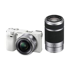 ソニー ミラーレス一眼 α6000 ダブルズームレンズキット E PZ 16-50mm F3.(中古品)