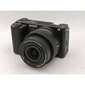 【中古】SONY VLOGCAM ZV-E10 II パワーズームレンズキット ブラック ZV-E10M2K(B)【新宿2】保証期間１ヶ月【ランクA】