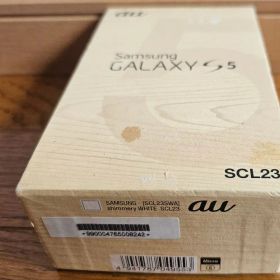 Samsung GALAXY S5 SCL23 shimmery WHITE