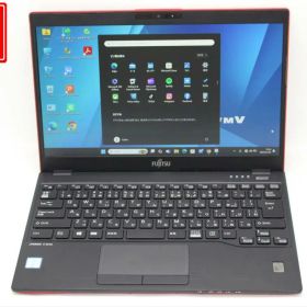 中古 フルHD 13.3インチ Fujitsu LIFEBOOK U939B Windows11 高性能 第8世代Core i5-8365u 8GB 爆速128GB-SSD カメラ LTE 無線 Office付き Win11【中古ノートパソコン 中古パソコン 中古PC】送料無料 あす楽対応 即日発送（Windows10も対応可能 Win10）