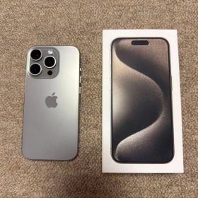 iPhone15 Pro SIMフリー ナチュラルチタウム 128GB