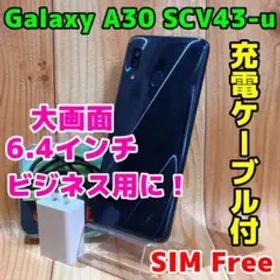 SIMフリー 本体 Galaxy A30 64 GB 138G3 ブラック