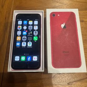 iPhone8 64GB RED 美品 箱付き