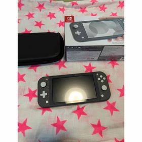 ニンテンドウ(任天堂)の【ケース付き】Nintendo Switch Lite グレー(家庭用ゲーム機本体)