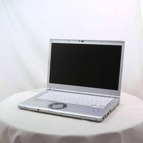 〔中古〕Panasonic(パナソニック) Lets note LV7 CF-LV72DFQR シルバー 〔Windows 10〕〔269-ud〕