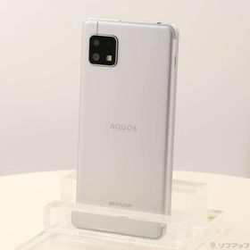〔中古〕SHARP(シャープ) AQUOS sense4 lite 64GB シルバー SH-RM15 楽天 SIMフリー〔276-ud〕