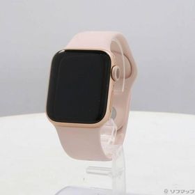 〔中古〕Apple(アップル) Apple Watch Series 6 GPS 40mm ゴールドアルミニウムケース ピンクサンドスポーツバンド〔198-ud〕