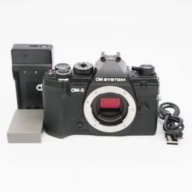 ≪美品≫ OM SYSTEM OM-5 ボディ ブラック #20251127-3042-1