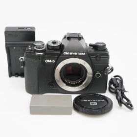≪美品≫ OM SYSTEM OM-5 ボディ ブラック #20251127-3041-1