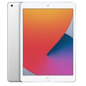iPad (第8世代)Wi-Fi 32GB (シルバー) [MYLA2J/A]（USBケーブル状態難） タブレット端末