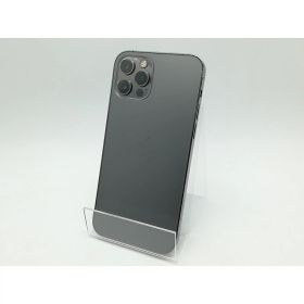 【中古】Apple au 【SIMロック解除済み】 iPhone 12 Pro 256GB グラファイト MGM93J/A【柏】保証期間1ヶ月【ランクC】