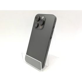 【中古】Apple au 【SIMフリー】 iPhone 14 Pro 256GB スペースブラック MQ0Q3J/A【大宮東口】保証期間1ヶ月【ランクC】