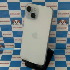 【中古】即日発送可iPhone15 128GB ブルー MTML3J/A AU版SIMフリー