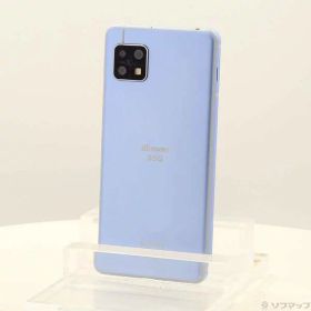 【中古】SHARP(シャープ) AQUOS sense5G 64GB スカイブルー SH-53A docomoロック解除SIMフリー 【349-ud】