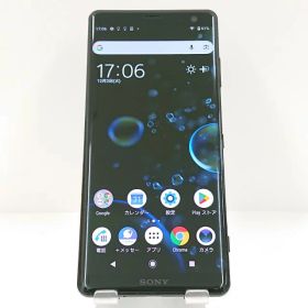 Xperia XZ3 801SO SoftBank ブラック 送料無料 本体 c15798 【中古】