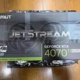 NVIDIA GeForce RTX 4070 Ti SUPER 搭載グラボ 新品¥158,000 中古