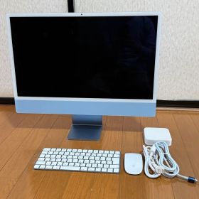 Apple iMac M1 16GB SSD256GB ブルー 2021