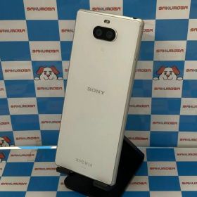 【中古】即日発送可Xperia 8 64GB ホワイト SOV42 au版SIMフリー 美品