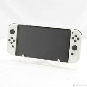 【中古】Nintendo(任天堂) Nintendo Switch 有機ELモデル Joy-Con(L)／(R) ホワイト 【269-ud】