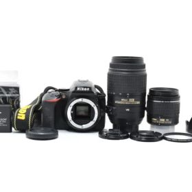 Nikon D5600 ダブルズームレンズキット デジタル 一眼レフカメラ