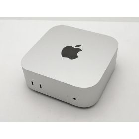【中古】Apple Mac mini M4(CPU:10C/GPU:10C) 16GB/256GB シルバー MU9D3J/A (M4・2024)【新宿2】保証期間1ヶ月【ランクA】
