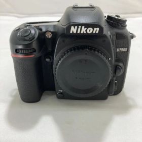 【中古】Nikon D7500 ボディ ブラック デジタル一眼レフカメラ 2017年[19]