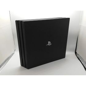 【中古】SONY PlayStation4 Pro ジェット・ブラック 1TB CUH-7100BB01【福岡天神】保証期間1ヶ月【ランクB】