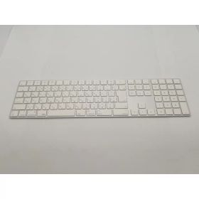 【中古】Apple Magic Keyboard（2017/テンキー付き/A1843） - 日本語（JIS） シルバー MQ052J/A【秋葉2号】保証期間1週間