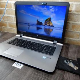 SSD256GB搭載☆大型17Ｗ液晶ノート☆HP☆ProBook 470 G3