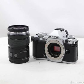 〔中古〕OLYMPUS(オリンパス) OM-D E-M5 Mark II 12-50mm EZレンズキット (シルバー)〔262-ud〕