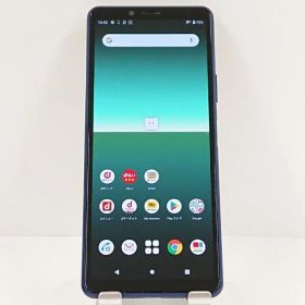 Xperia 10 II SO-41A ドコモ ブルー 送料無料 本体 c16089