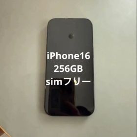 iPhone16 256 gbブラック simフリー バッテリー90%