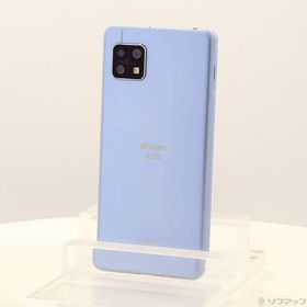 〔中古〕SHARP(シャープ) AQUOS sense5G 64GB スカイブルー SH-53A docomoロック解除SIMフリー〔349-ud〕
