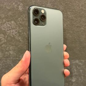 【美品】iPhone11pro 256GB ミッドナイトグリーン SIMフリー