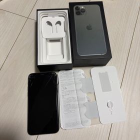 【中古】iPhone11pro ミッドナイトグリーン 64 GB