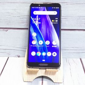 au AQUOS sense3 SHV45 ブラック 518