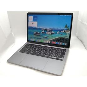【中古】Apple MacBook Pro 13インチ M1(CPU:8C/GPU:8C) 8GB/256GB スペースグレイ MYD82J/A (M1・2020)【大須2】保証期間１ヶ月【ランクB】