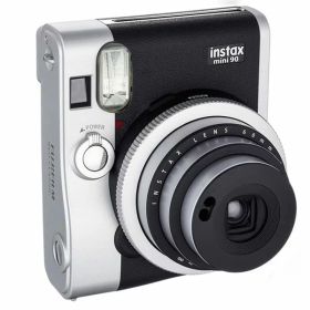 【中古】【1年保証】【美品】FUJIFILM チェキ instax mini 90 ネオクラシック ブラック