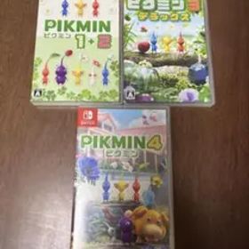 Pikmin 1+2 & Pikmin 4&ピクミン3デラックス 3点セット