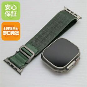 【中古】安心保証 新品同様 Apple Watch Ultra 49mm GPS+Cellular セルラー チタニウム スマホ 中古土日祝発送