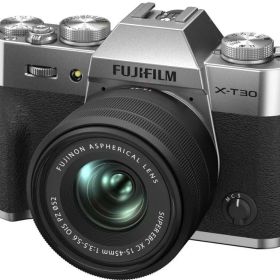 【新品】富士フイルム(FUJIFILM) ミラーレス一眼 X-T30II XCレンズキット シルバー F X-T30 II LK-1545-S JP 日英二言語モデル