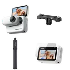 Insta360 GO3 アクションカメラ スペシャルバンドル 128GB カメラ 動画 写真 カメラセット 三脚 自撮り