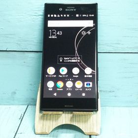 SONY Xperia XZs SOV35 au ブラック 041