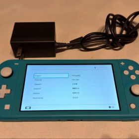 値下げしました。Switch Lite ターコイズ 本体 ACアダプター付