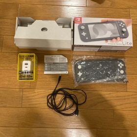 Nintendo Switch Lite グレー ➕ ケース