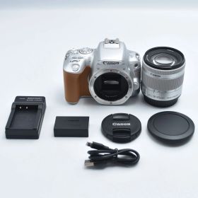 B#10162 T Canon デジタル一眼レフカメラ EOS Kiss X9 シルバー レンズキット EF-S18-55 F4 STM付属 KISSX9SL-1855F4ISSTMLK