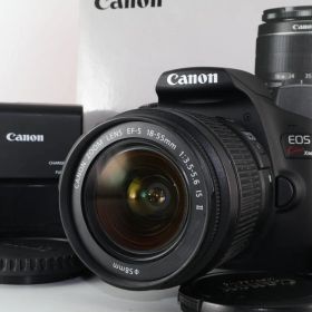 【美品】Canon デジタル一眼レフカメラ EOS Kiss X90 標準ズームキット EOSKISSX901855IS2LK
