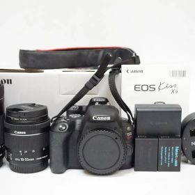 C101222-1)Canon EOS Kiss X9 ダブルズームレンズキット