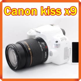 美品 Canon EOS kiss x9 一眼レフ 大人気のホワイトカラー♪ 352k4930